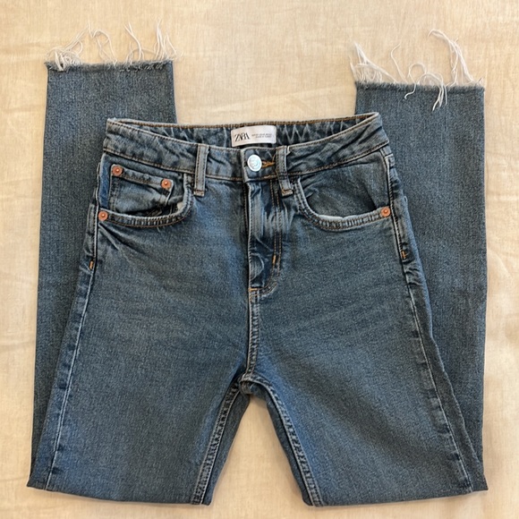 ZARA - Denim, Size 0 - Picture 2 of 3